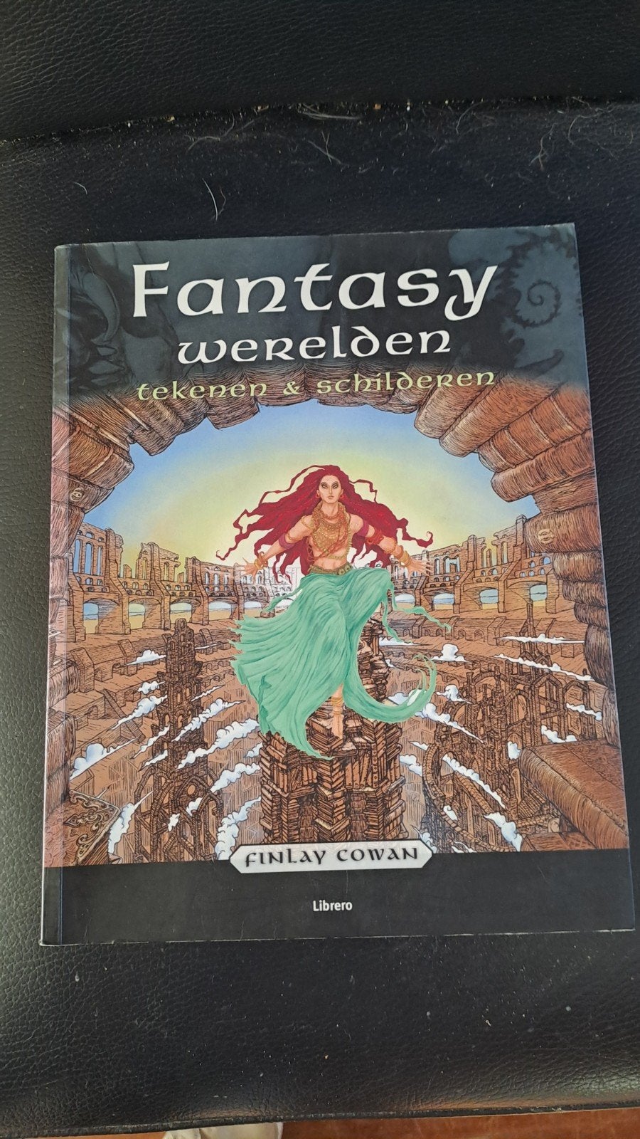 F. Cowan - Fantasywerelden tekenen & schilderen, F. Cowan, Ophalen of Verzenden, Zo goed als nieuw, Tekenen en Schilderen