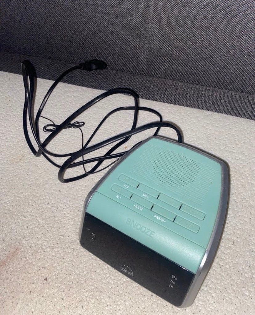Digitale Wekker met Snooze Functie, Witgoed en Apparatuur, Wekkers, Ophalen, Zo goed als nieuw, Digitaal