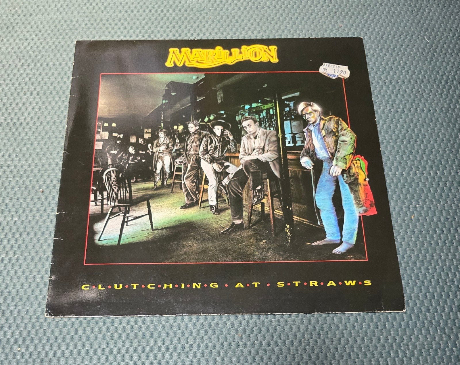 marillion Clutching At straws lp, Cd's en Dvd's, Ophalen of Verzenden, Gebruikt, 12 inch