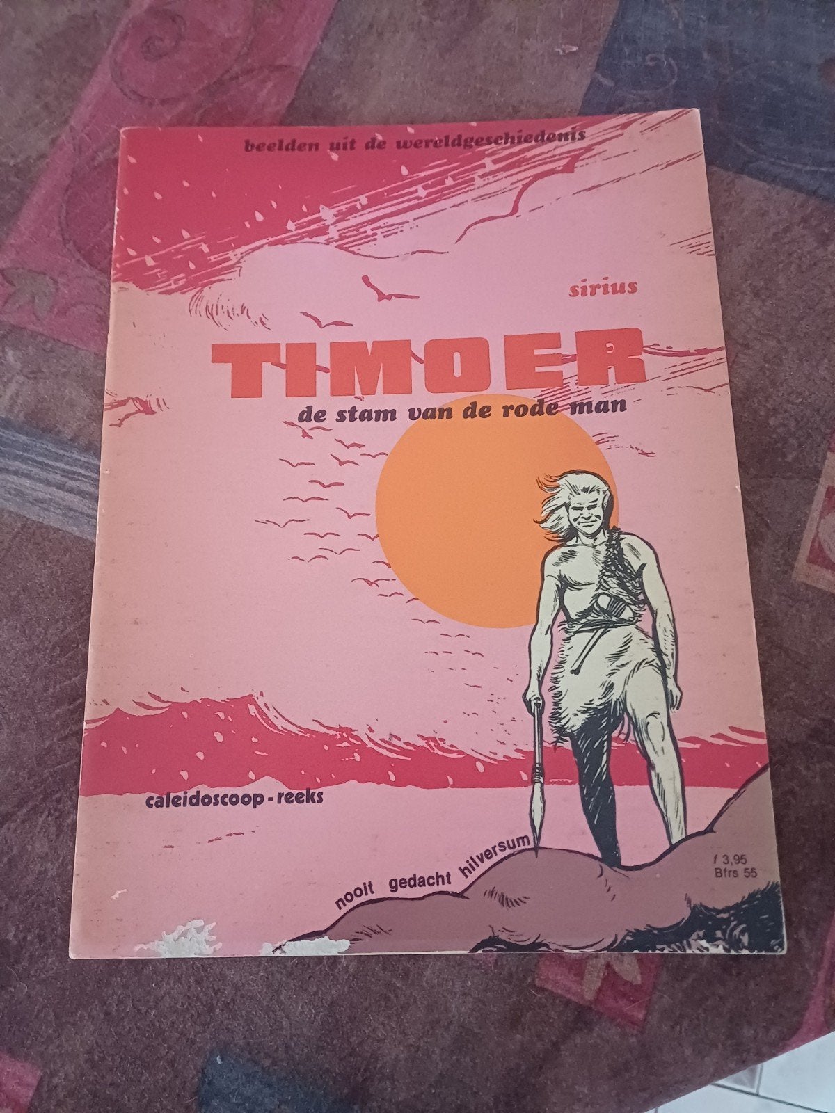 TIMOER, De stam van de rode man - 1976, Boeken, Stripboeken, Eén stripboek, Ophalen of Verzenden, Gelezen