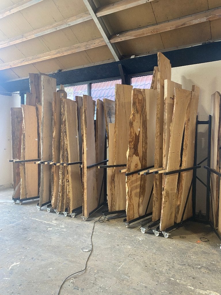 Boomstamplanken | Wandplanken | Eiken planken | Vensterbank, 25 tot 50 mm, Nieuw, Ophalen of Verzenden, Plank