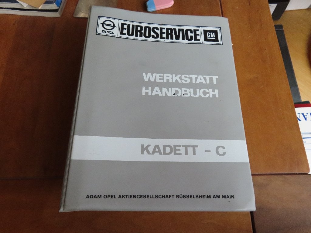 Werkplaatshandboek Opel Kadett C 1973 Duits, zeer uitgebreid, Auto diversen, Ophalen of Verzenden