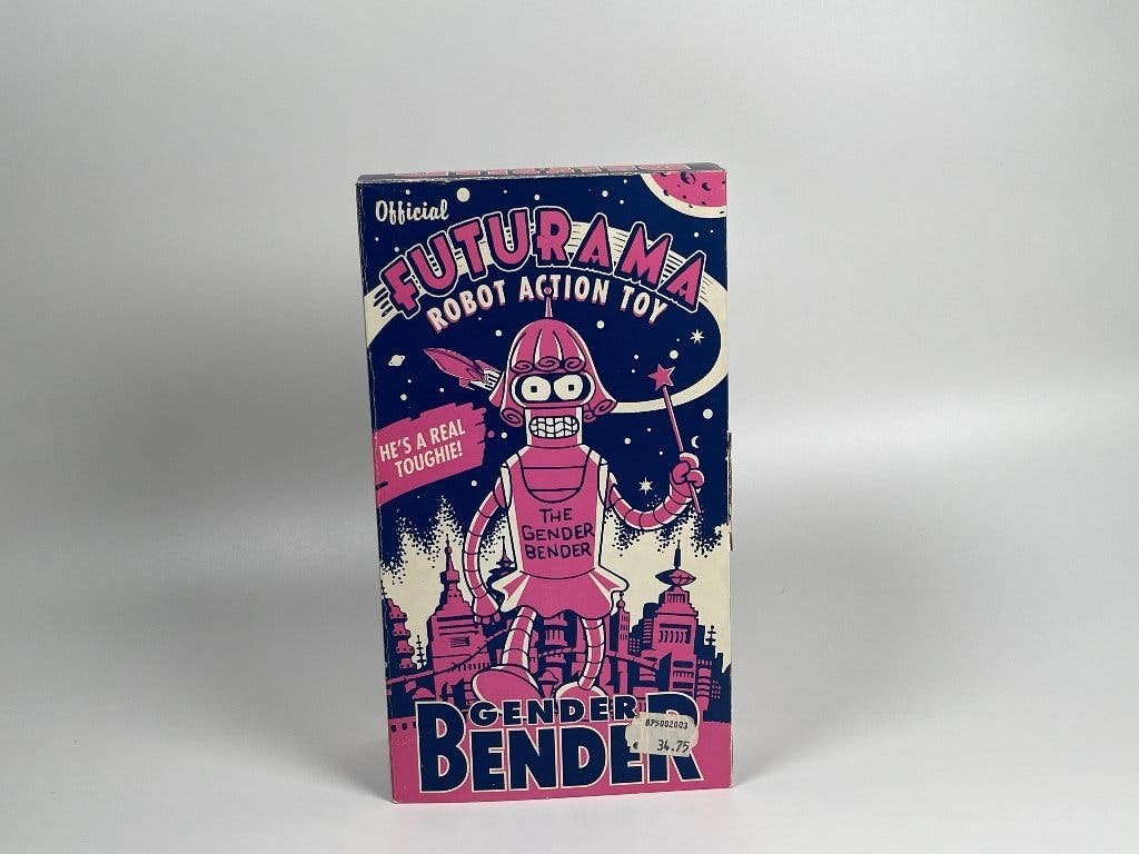 Futurama Gender Bender Tin Wind-Up Robot | Rocket USA, Ophalen, Zo goed als nieuw