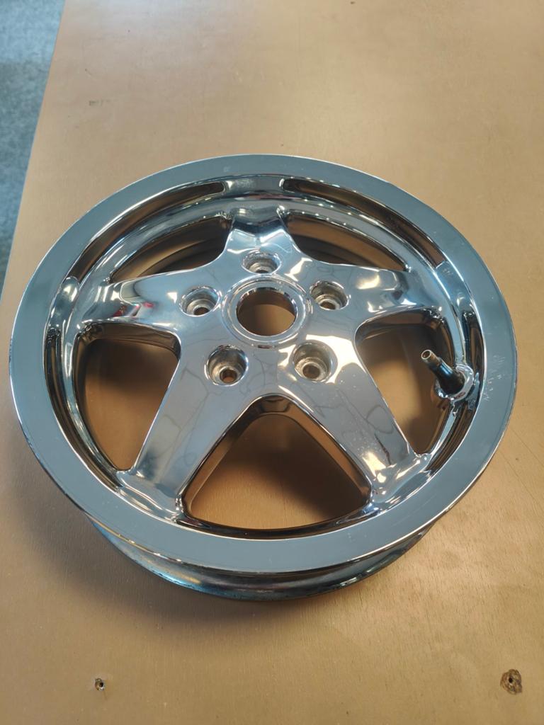 Chromen voorvelg Vespa LX/S Zip SP - Zeldzaam en Nette Staat, Ophalen of Verzenden