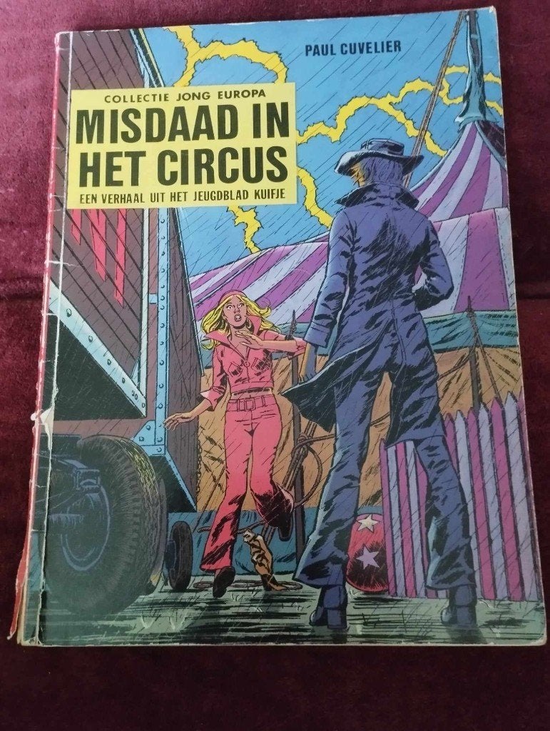 Misdaad in het circus, Eén stripboek, Paul Cuvelier, Ophalen, Gelezen