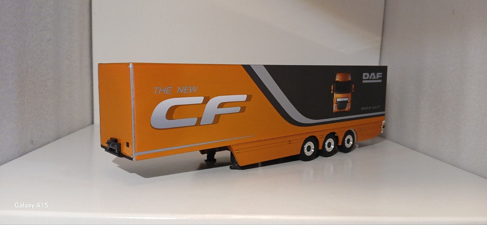 WSI 1 : 50...Daf demo oplegger., Ophalen of Verzenden, Nieuw, Bus of Vrachtwagen, Wsi