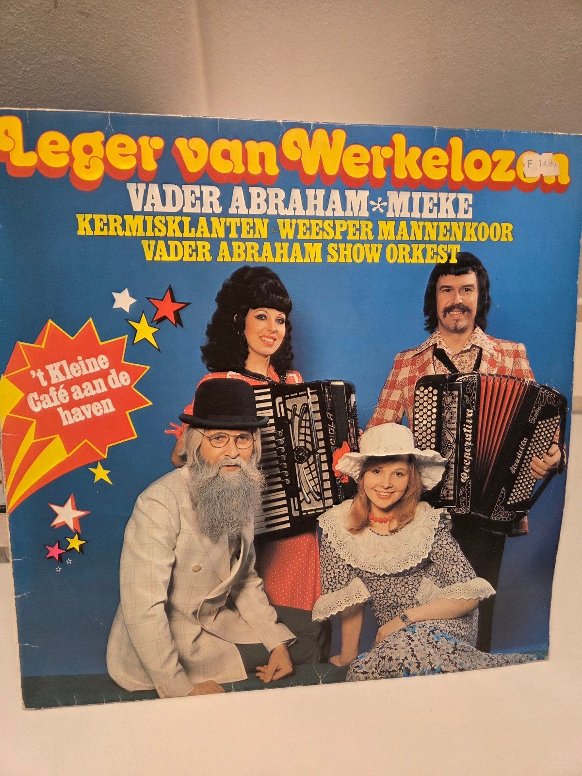 Vader Abraham & Mieke - Leger van Werkelozen LP, LP, Gebruikt, Overige genres, Ophalen of Verzenden