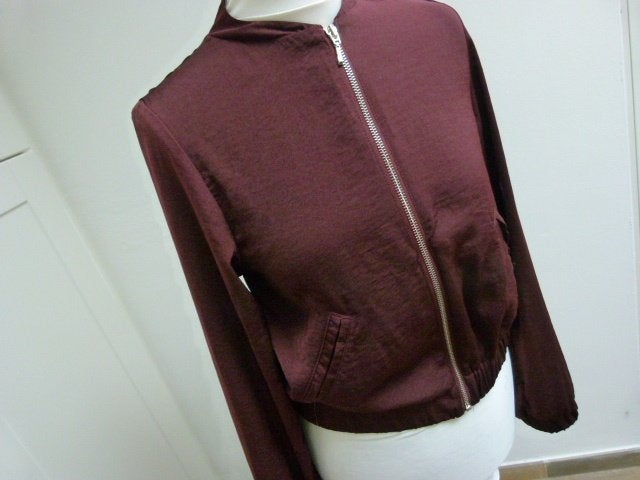 Jasje bordeaux maat 32 XXS H&M, H&M, Ophalen of Verzenden, Zo goed als nieuw, Maat 34 (XS) of kleiner