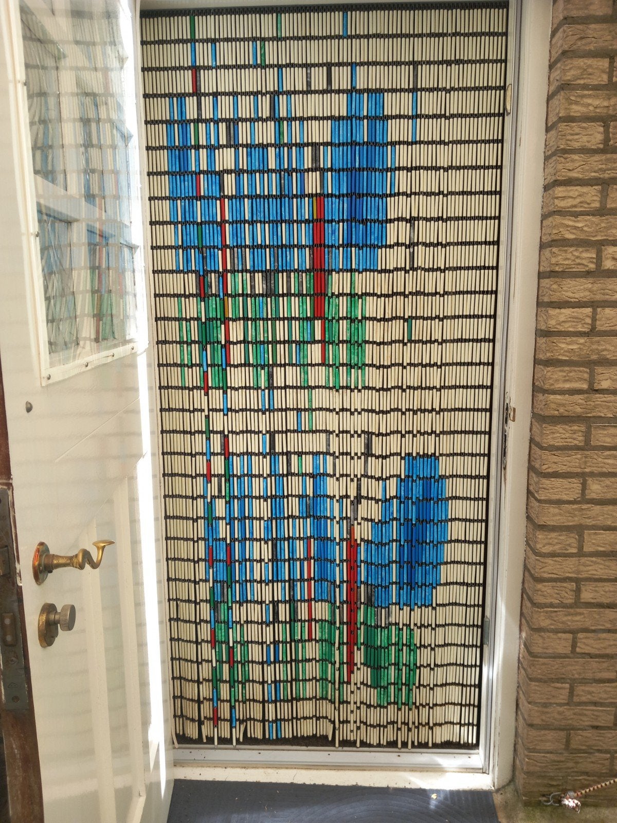 Deurgordijn/Vliegengordijn  van torresol voor onderdelen, Ophalen, Kunststof, Gebruikt, 80 tot 100 cm