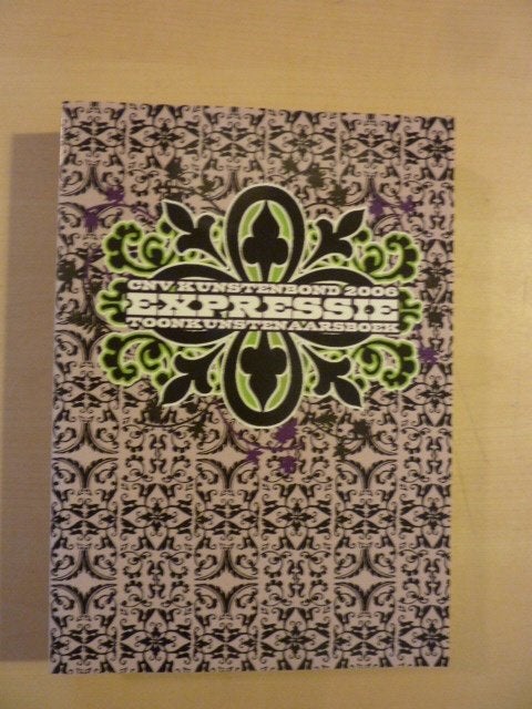 CNV kunstenbond 2006 - Expressie toonkunstenaarsboek, Ophalen of Verzenden, Zo goed als nieuw