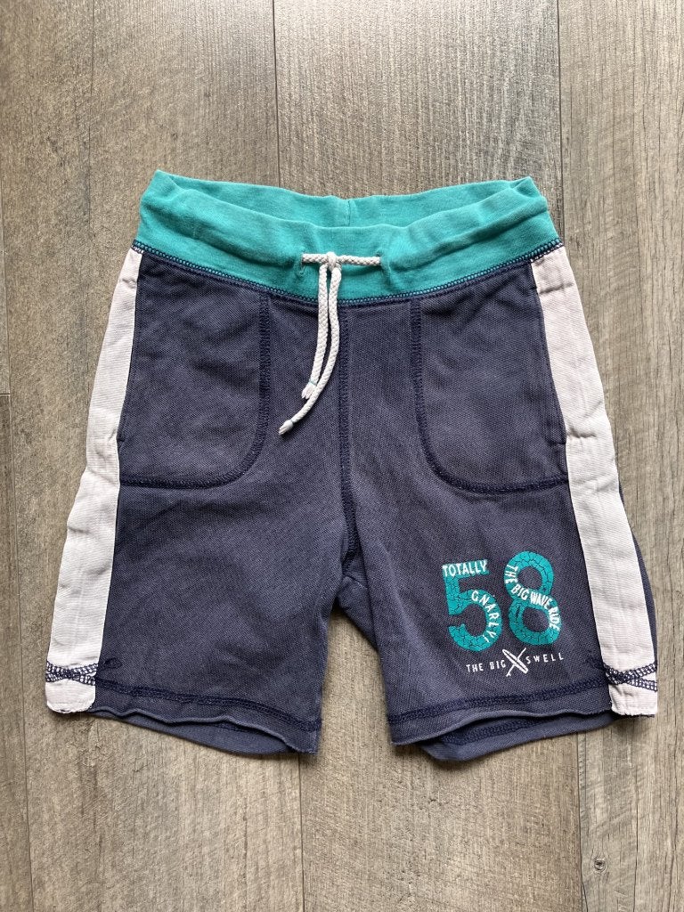 Korte broek blauw/wit (122), Ophalen of Verzenden, Gebruikt, Jongen, Broek