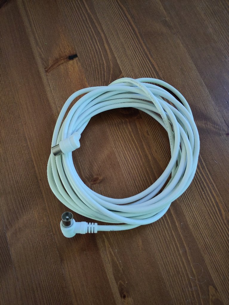 coax kabel, Audio, Tv en Foto, Audiokabels en Televisiekabels, Ophalen, Gebruikt, 5 tot 10 meter, Coaxiale kabel