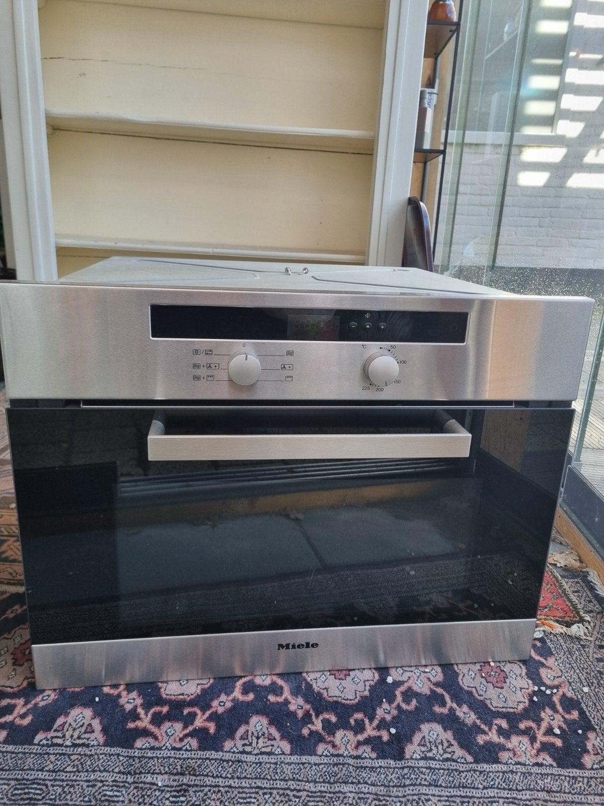 Miele inbouw oven met grill (magnetron defect), Ophalen, Hete lucht, Oven met grill, Inbouw
