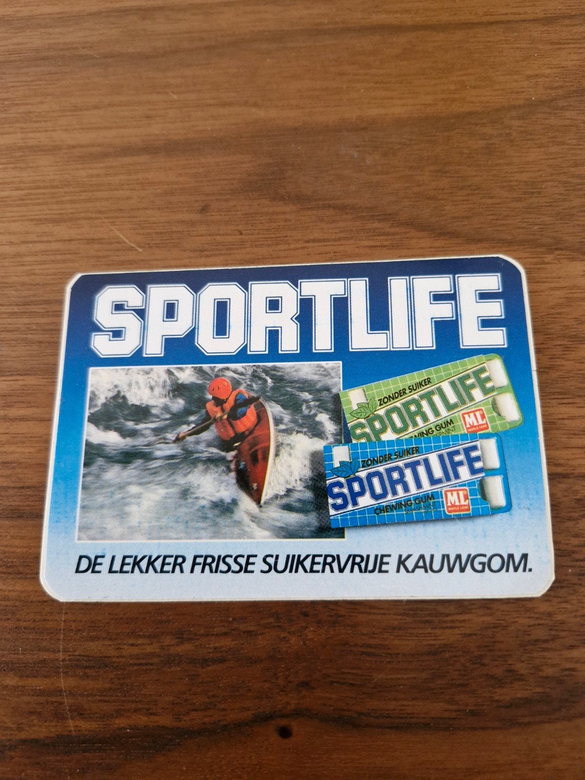 9409  Sportlife sticker - De lekker frisse suikervrije kau, Ophalen of Verzenden, Nieuw, Merk