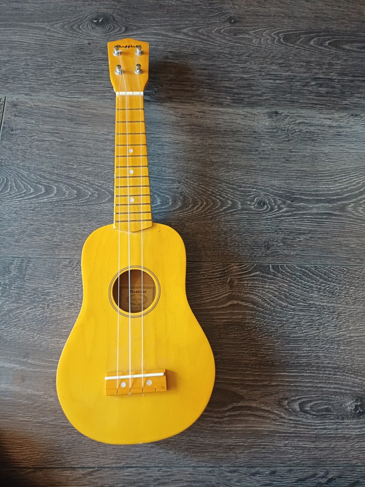 Sheffield Ukelele - Gele Ukelele, Ophalen of Verzenden, Gebruikt, Ukelele