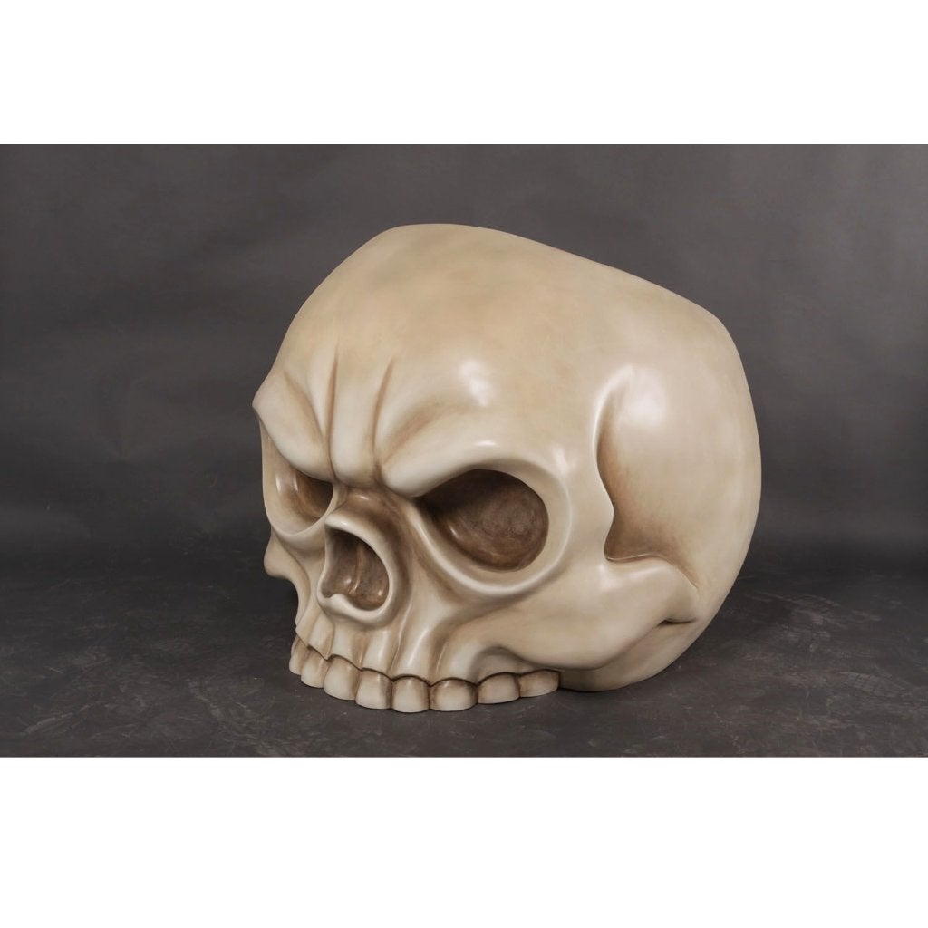 Skull Stoel – Fotomoment – Doodshoofd Breedte 102 cm, Ophalen, HorecaBeelden, Nieuw, Eén