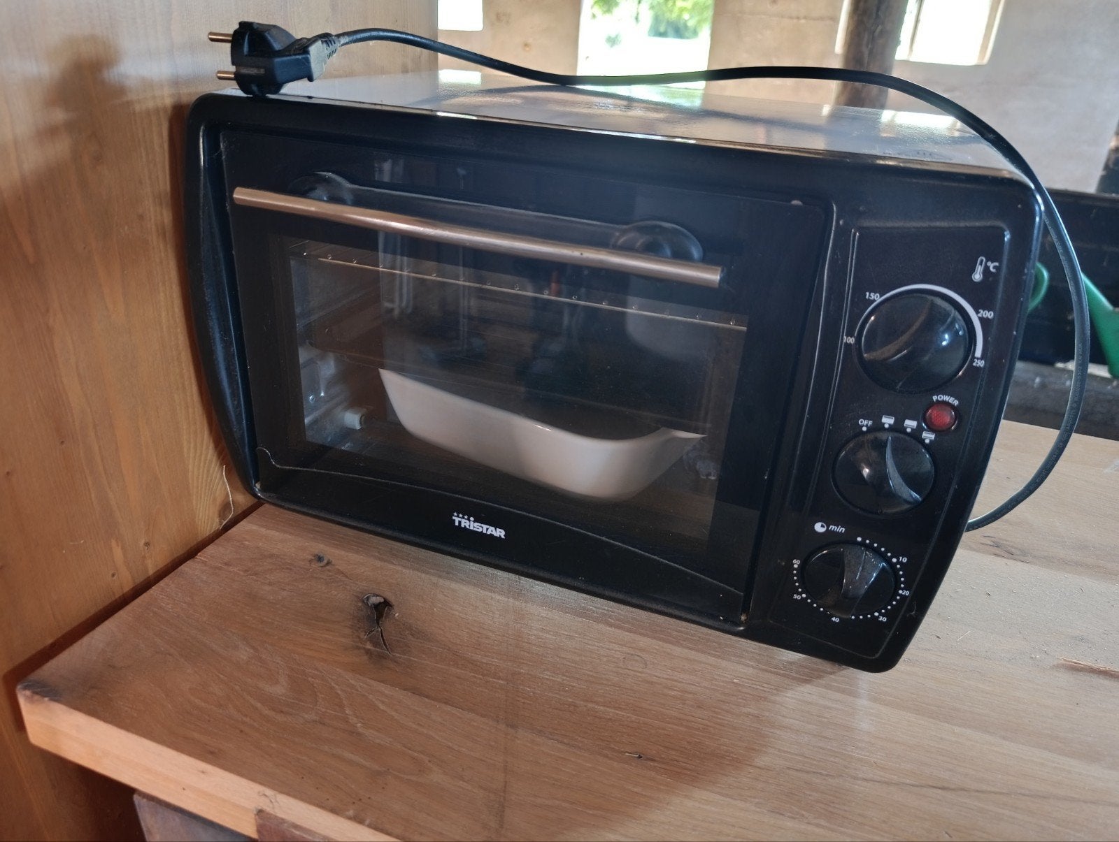 Tristar oventje voor thuis of in de caravan, Witgoed en Apparatuur, Ophalen, Minder dan 45 cm, Minder dan 45 cm, Hete lucht