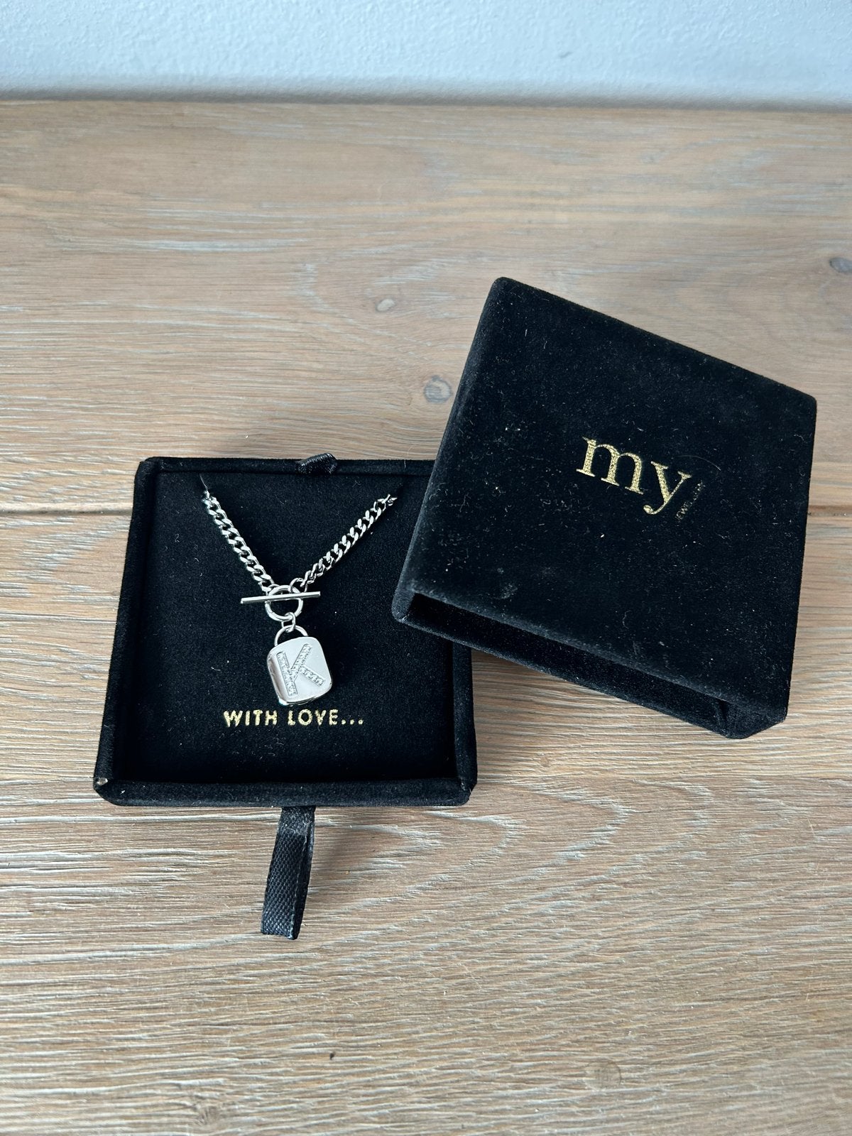 Nieuw My Jewellery ketting letter K -50% nu voor €14,99, Sieraden, Tassen en Uiterlijk, Kettingen, Nieuw, Ophalen of Verzenden
