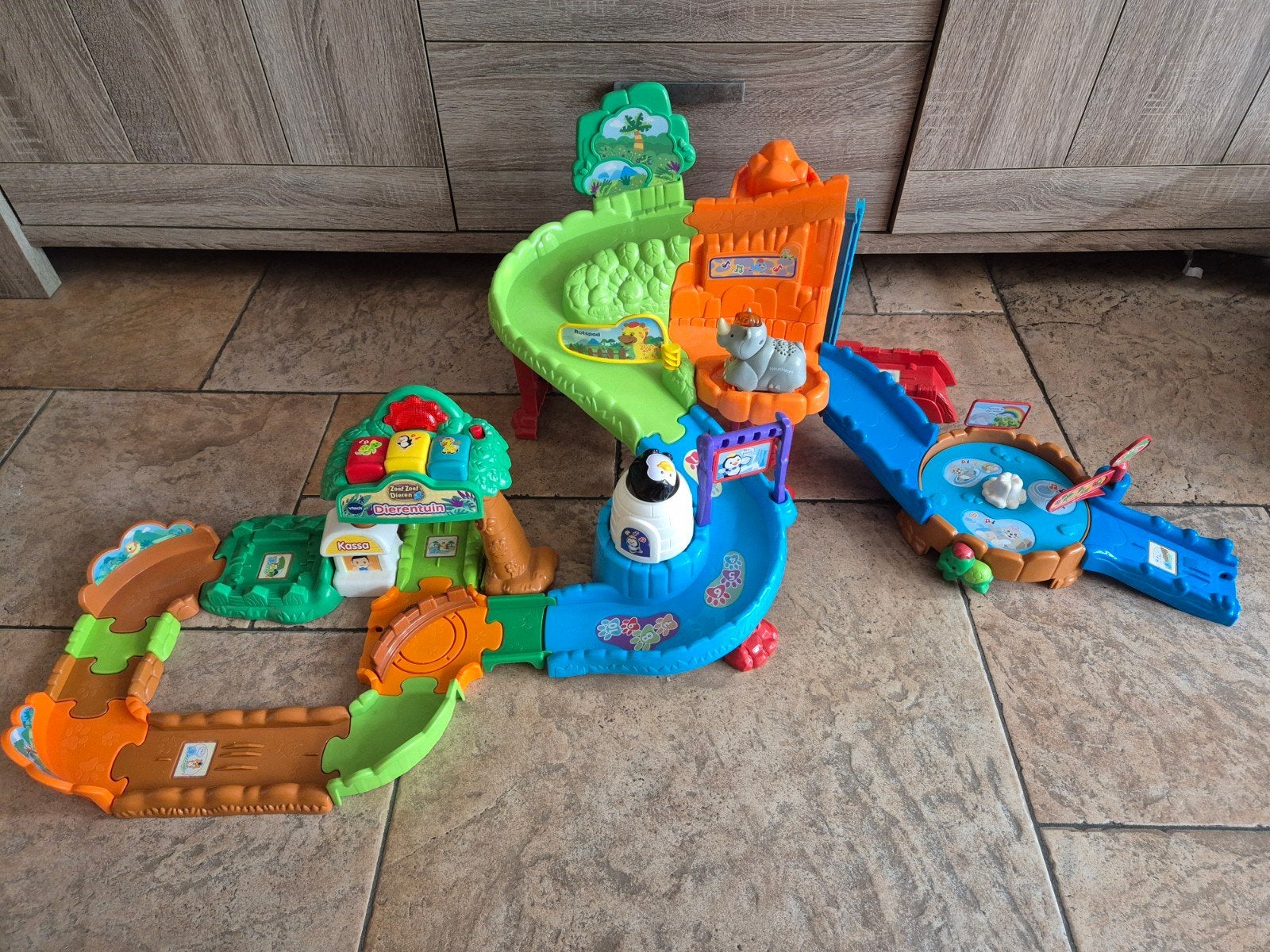 VTech Zoef Zoef Dieren Dierentuin, Avonturenbos & losse baan, Overige merken, Zelf te bouwen, Ophalen of Verzenden, Elektrisch