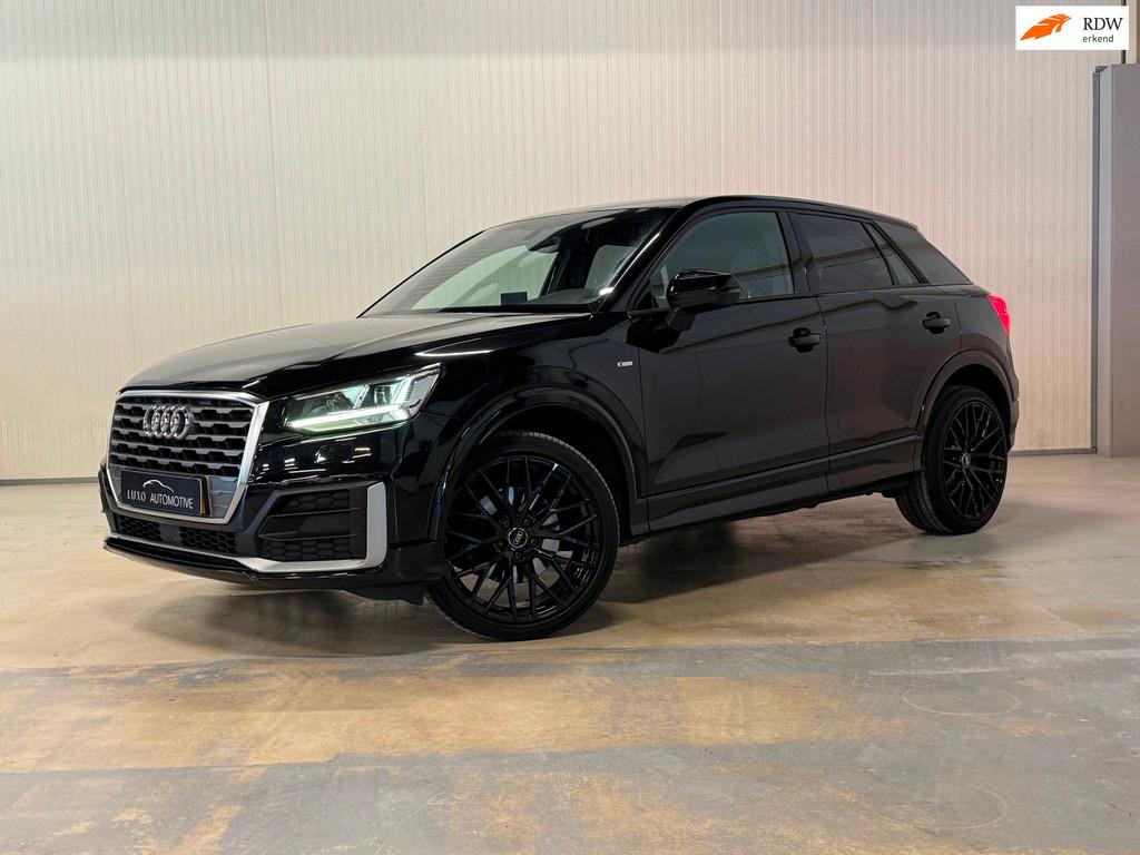 Audi Q2 1.4 TFSI CoD Launch Edition | 3x S-LINE | BLACK OPTI, Gebruikt, 4 cilinders, Leder en Stof, Zwart