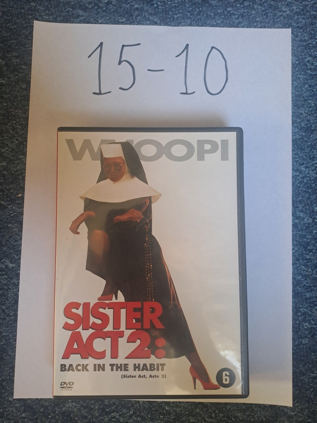 Sister Act 2: Back in the Habit DVD - Whoopi Goldberg, Engels, Romantische komedie, Ophalen of Verzenden, Zo goed als nieuw