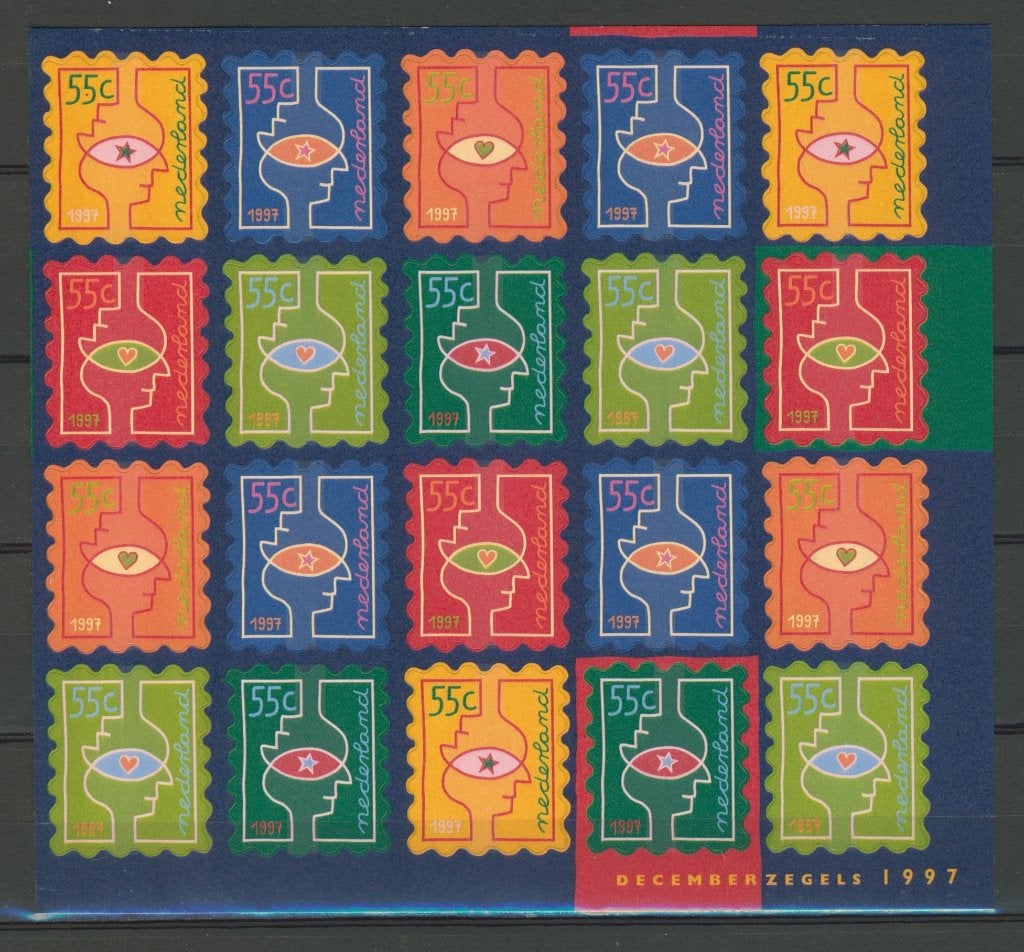 NVPH v1740 - 1745  1997 Decemberzegels  k-48c jdu, Ophalen of Verzenden, Na 1940, Postfris