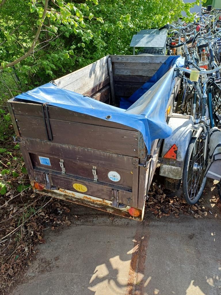3 x aanhangwagen bagagewagen opknappers, Ophalen, Gebruikt