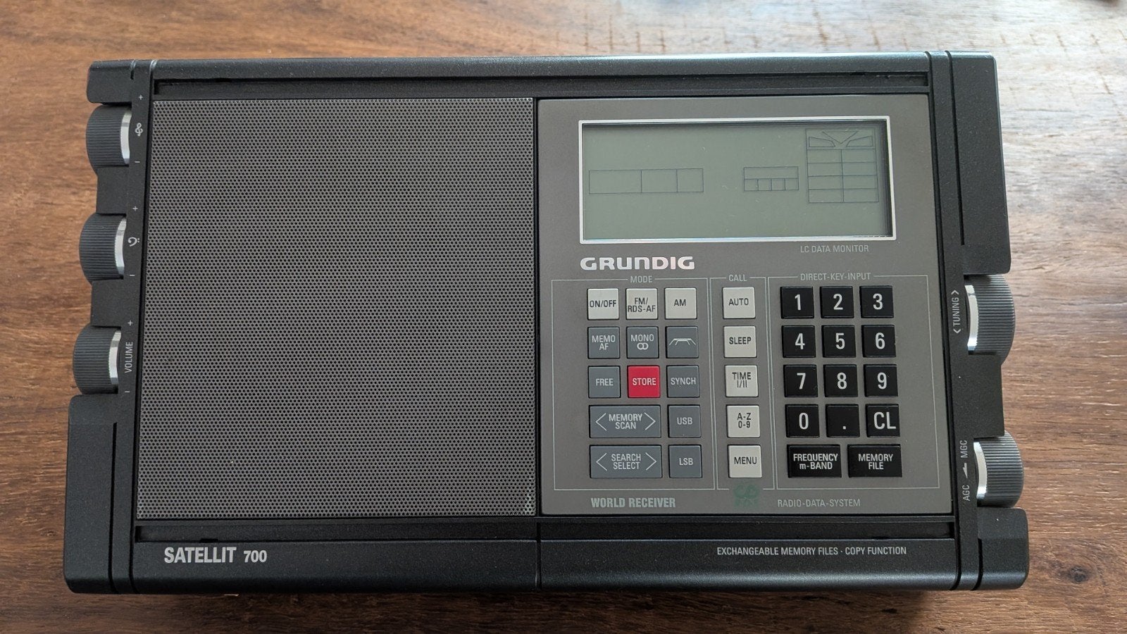 Grundig Satellit 700 Wereldontvanger - Goede Staat, Ophalen of Verzenden, Gebruikt, Wereldontvanger