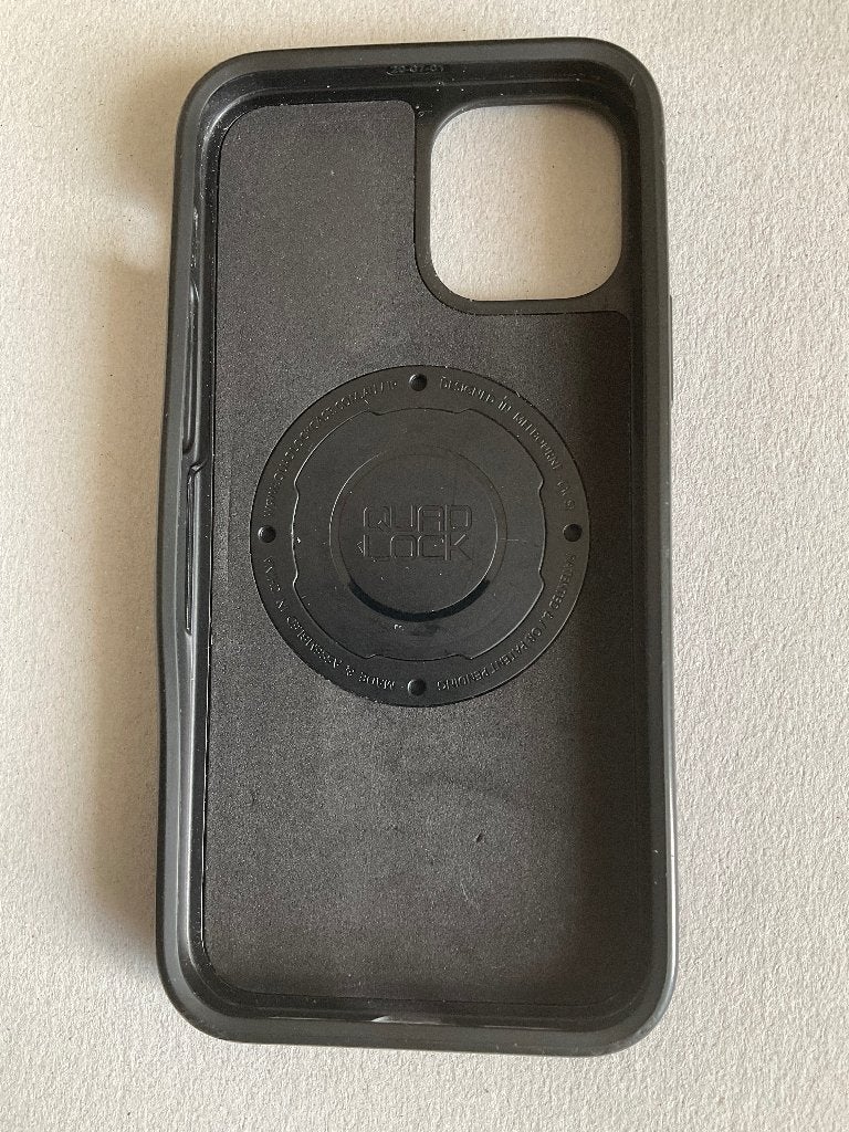 Quad Lock iPhone 12, Kunststof, IPhone 15, Quad Lock, Hoesje of Tasje