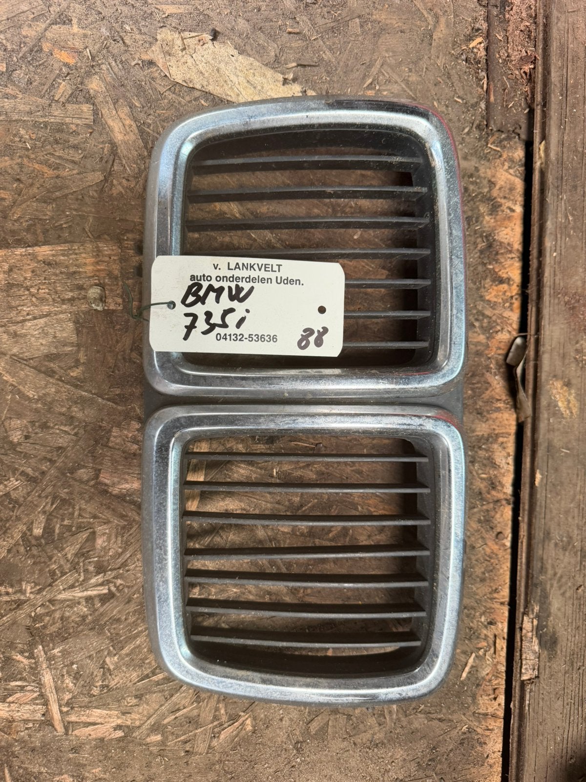Bmw e32 grill nieren 1988 735i, Ophalen of Verzenden