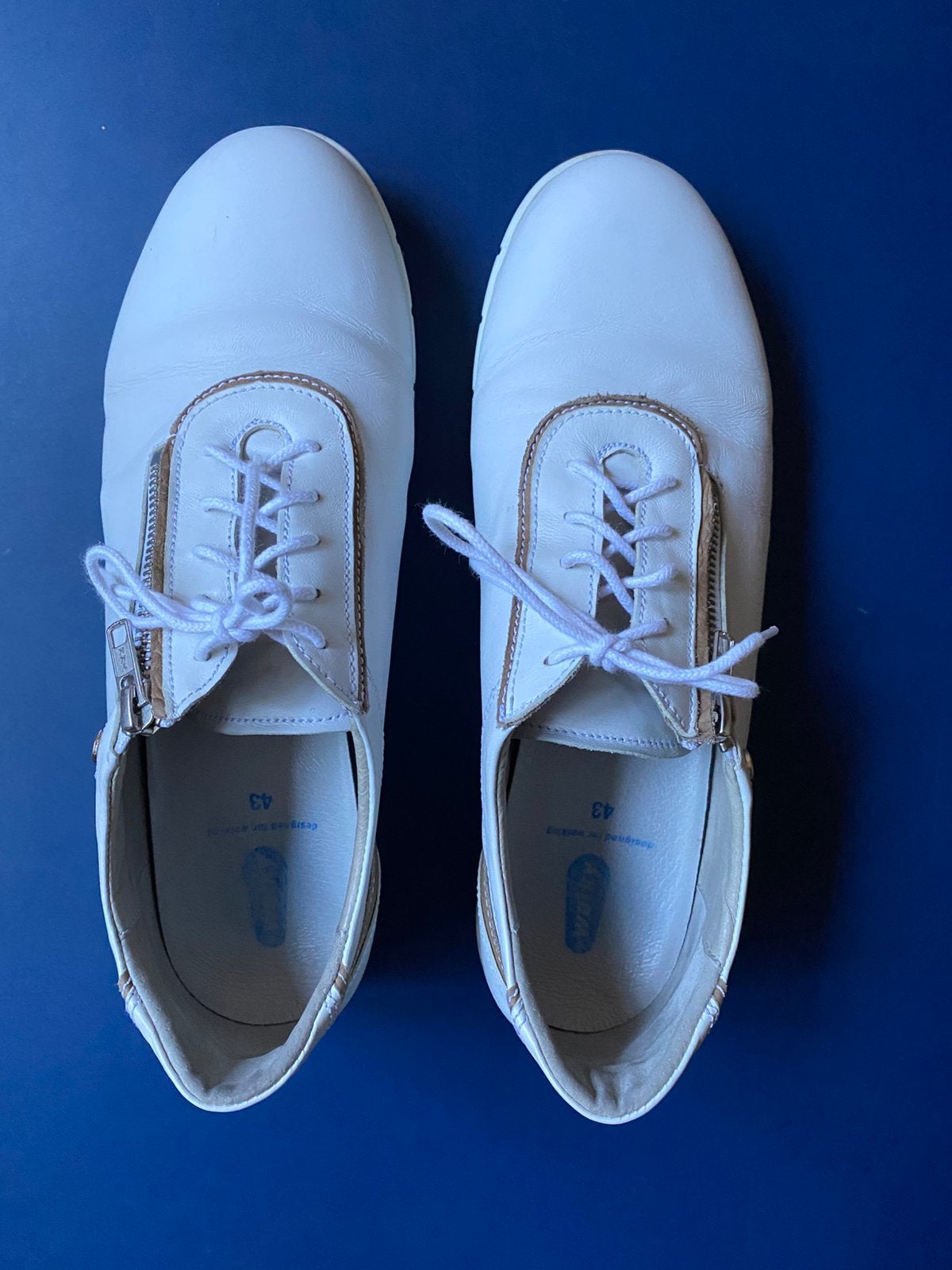 Wolky schoenen, wit, maat 43, Kleding | Dames, Ophalen of Verzenden, Zo goed als nieuw, Wit, Sneakers of Gympen