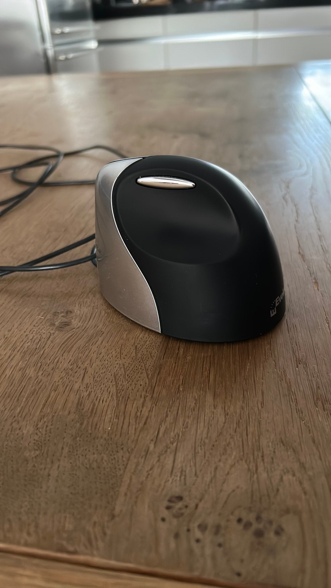Ergonomische muis rechtshandig Evoluent, Computers en Software, Muizen, Ophalen of Verzenden, Zo goed als nieuw, Rechtshandig