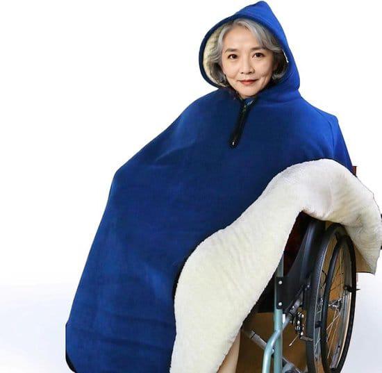 Nieuw in de verpakking: rolstoelcape met capuchon, Kleding | Dames, Ophalen of Verzenden, Nieuw