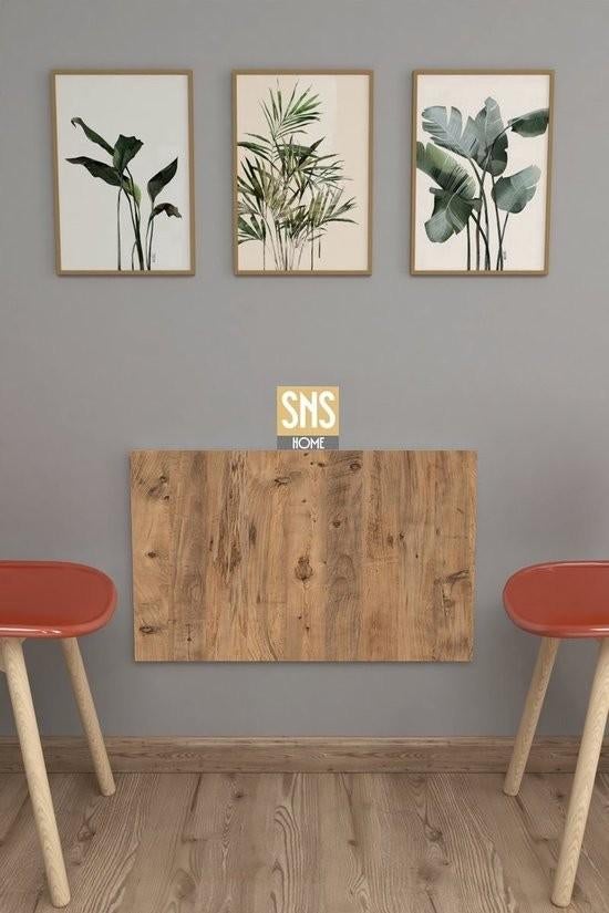 Klaptafel, wandtafel, nieuw 72 x 45, Ophalen, Minder dan 50 cm, 50 tot 100 cm, Rechthoekig