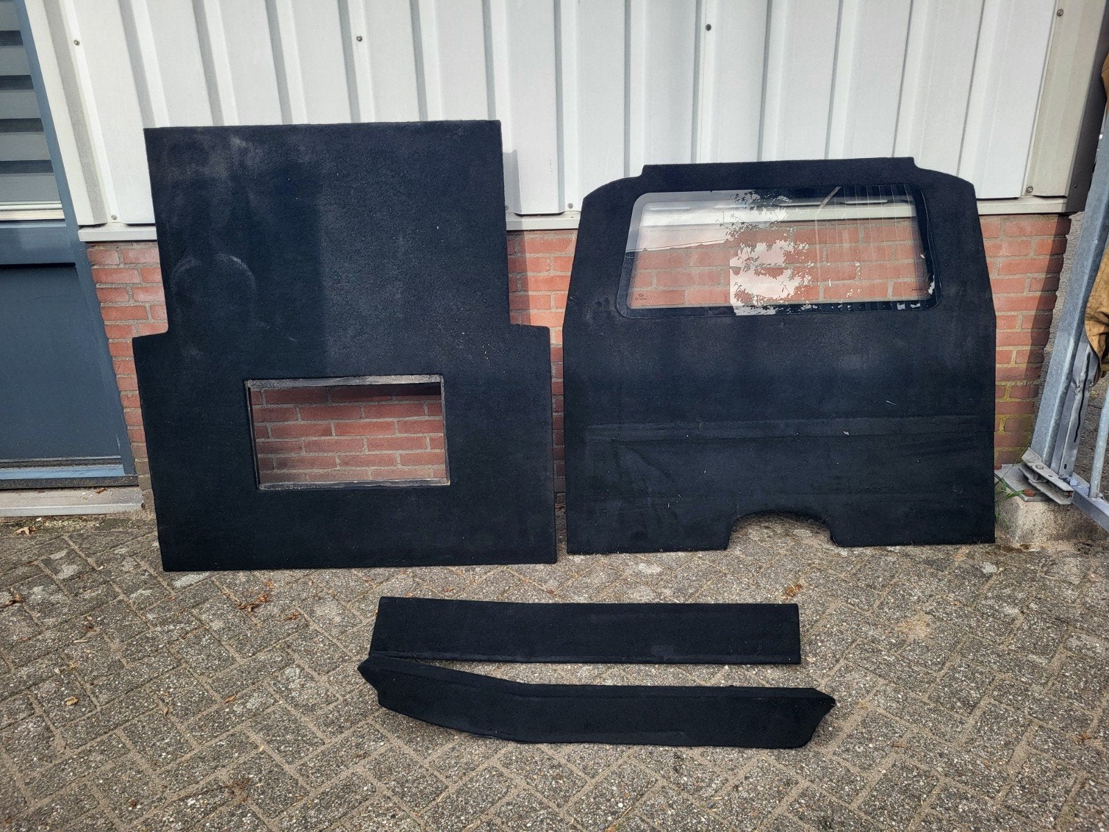 Audi Q7 grijs kenteken ombouw set, Ophalen, Gebruikt, Voor, Audi