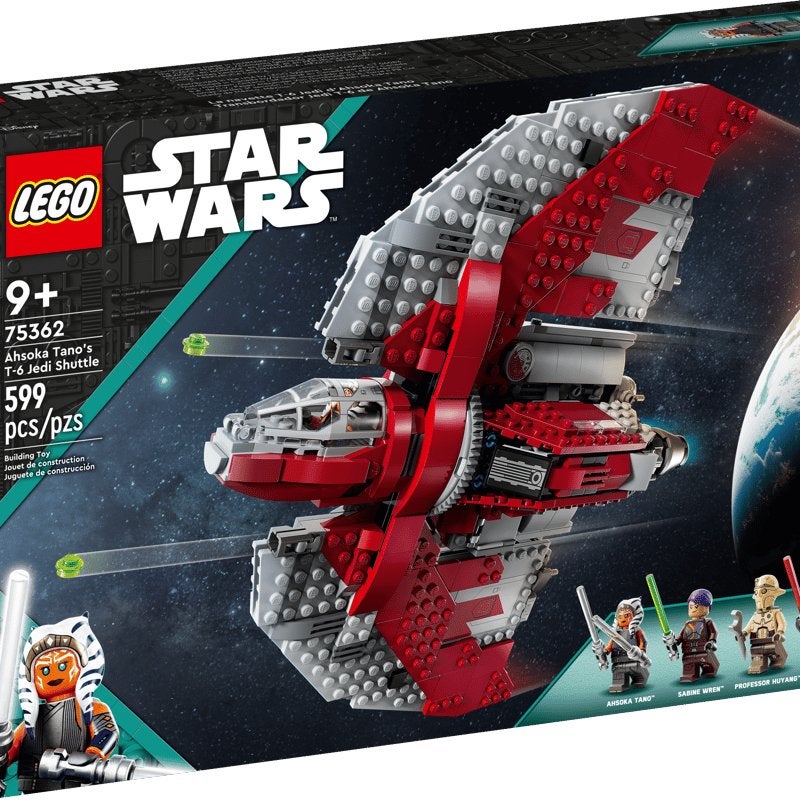LEGO Star Wars 75362 Ahsoka Tano's T-6 Jedi Shuttle, Ophalen of Verzenden, Zo goed als nieuw, Overige merken