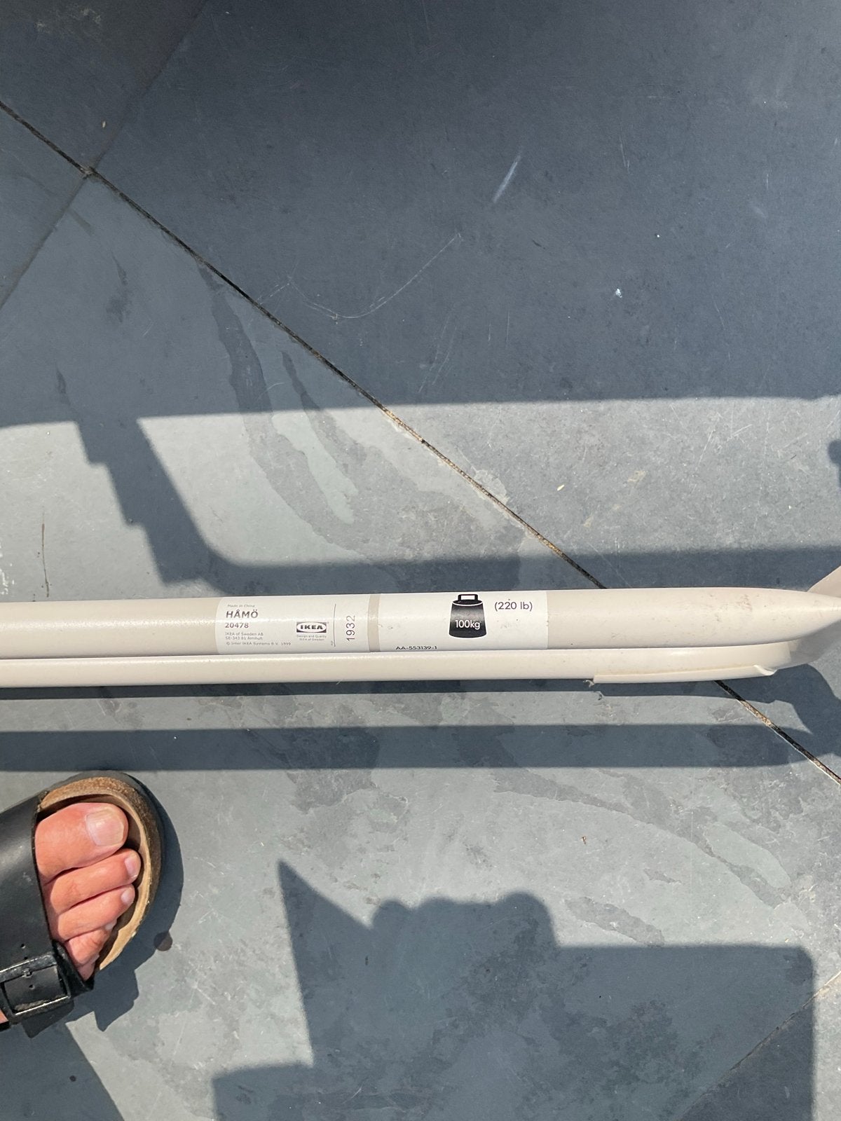 IKEA inklapbaar zonnebed - Zo goed als nieuw, Ophalen, Zo goed als nieuw, Overige materialen, Inklapbaar