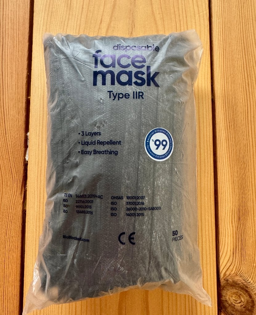 Mondkapjes Face mask (wegwerp) - Type IIR – 50 stuks Nieuw, Ophalen of Verzenden, Nieuw