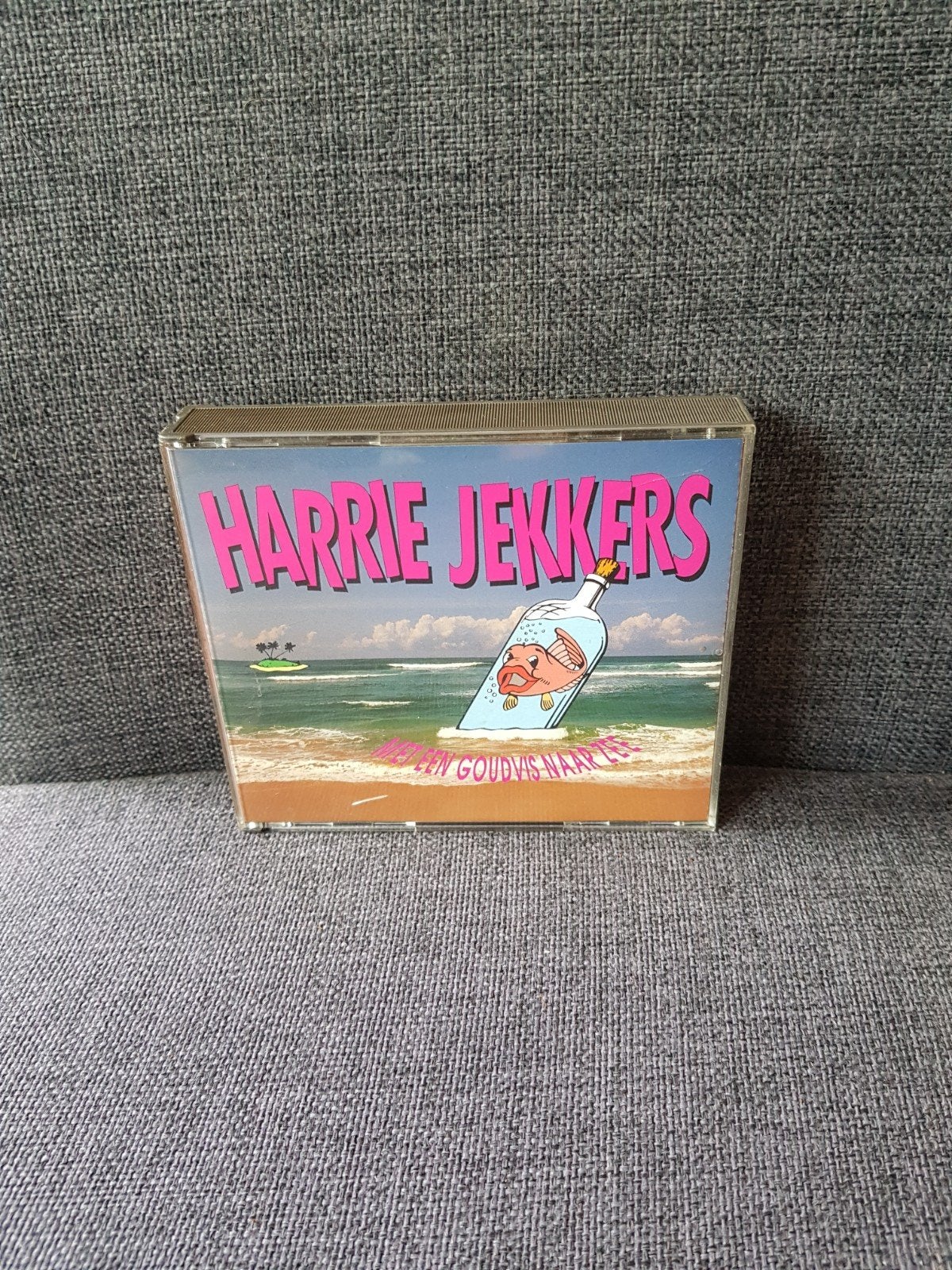 Harrie Jekkers - Met een goudvis naar zee (2CD), Cd's en Dvd's, Cd's | Nederlandstalig, Verzenden, Zo goed als nieuw, Levenslied of Smartlap