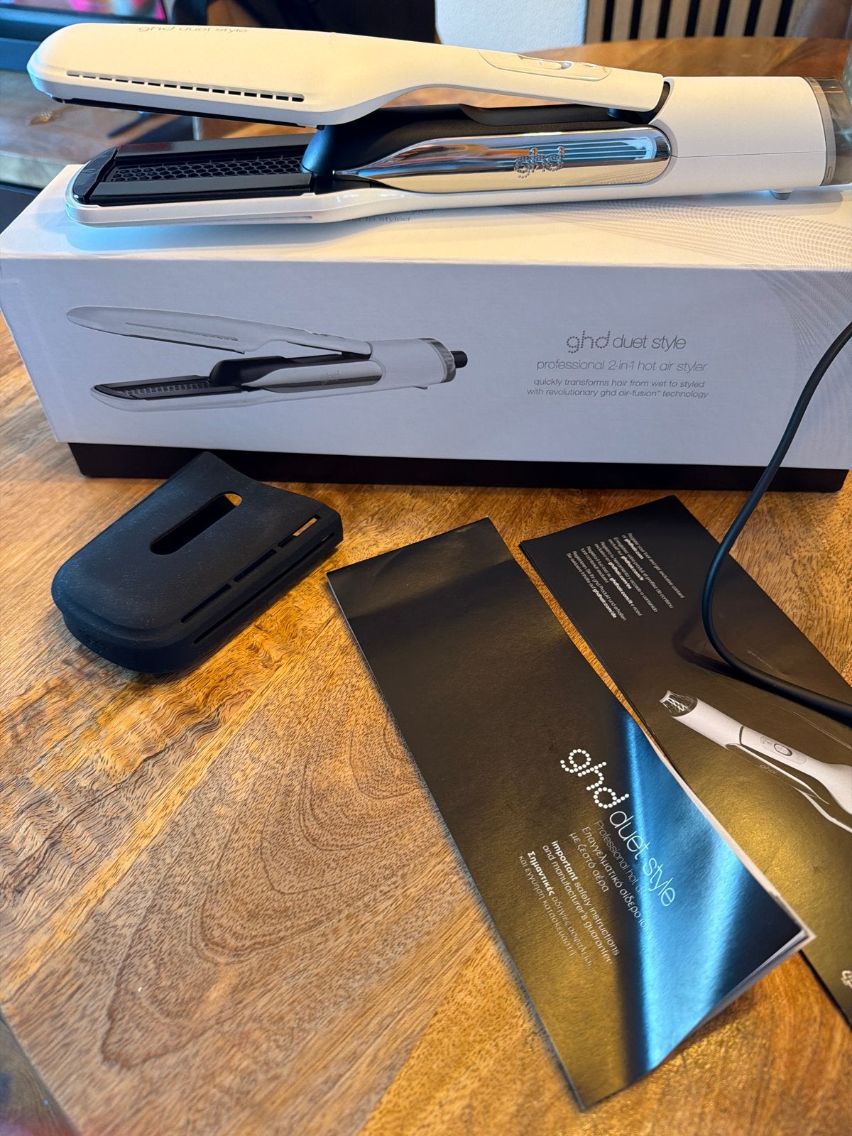 GHD Duet Style 2-in-1 Hot Air Styler - Zo goed als nieuw, Ophalen of Verzenden, Zo goed als nieuw, Haarverzorging
