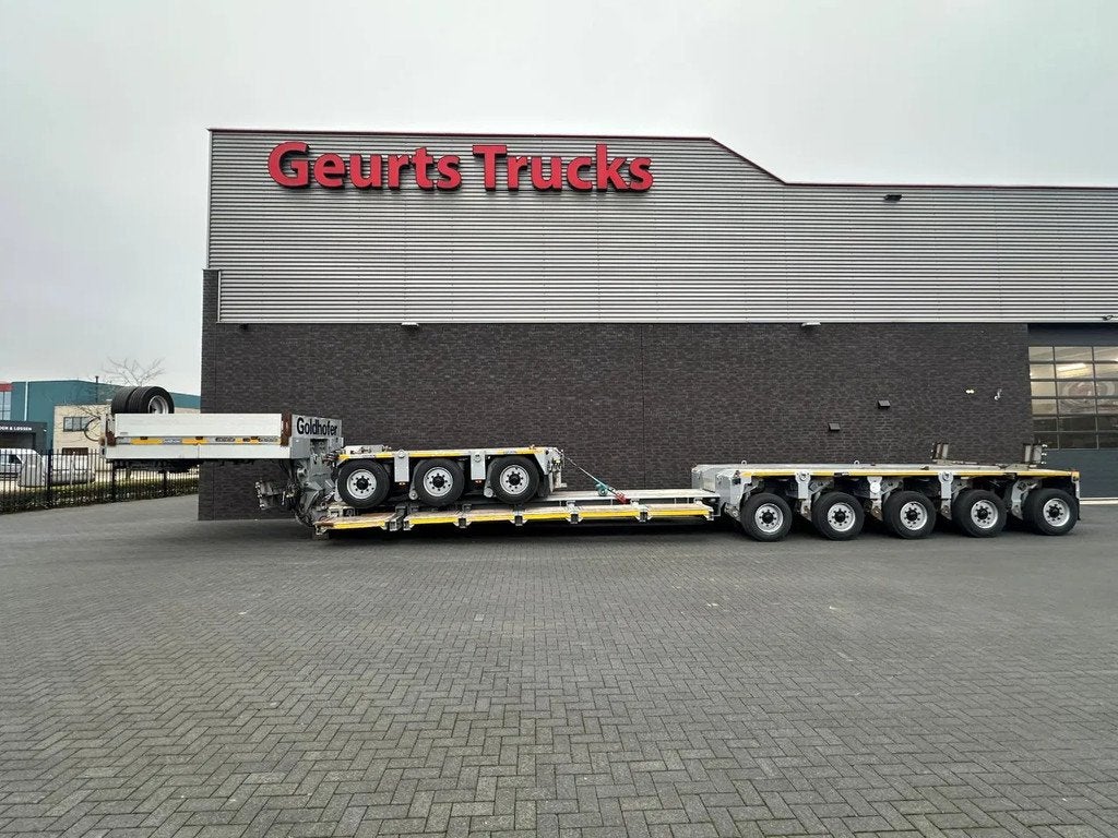 Goldhofer STHP/XLE 8 (3+5) LOWLOADER (bj 2011), Auto's, Vrachtwagens, Bedrijf, Aanhangers en Opleggers, Overige brandstoffen, BTW verrekenbaar