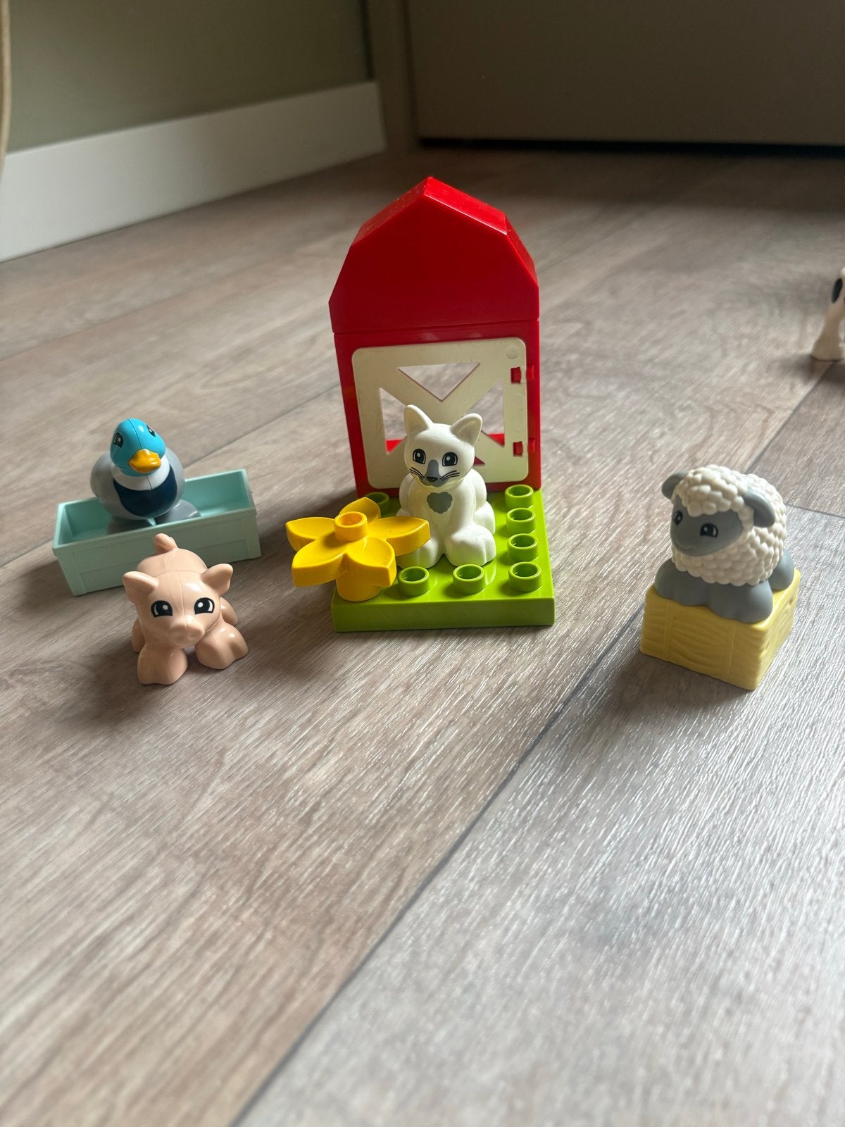 Lego Duplo ‘boerderijdieren verzorgen’ 10949, Inclusief minifiguren, Gebruikt, Overige thema's, Ophalen of Verzenden