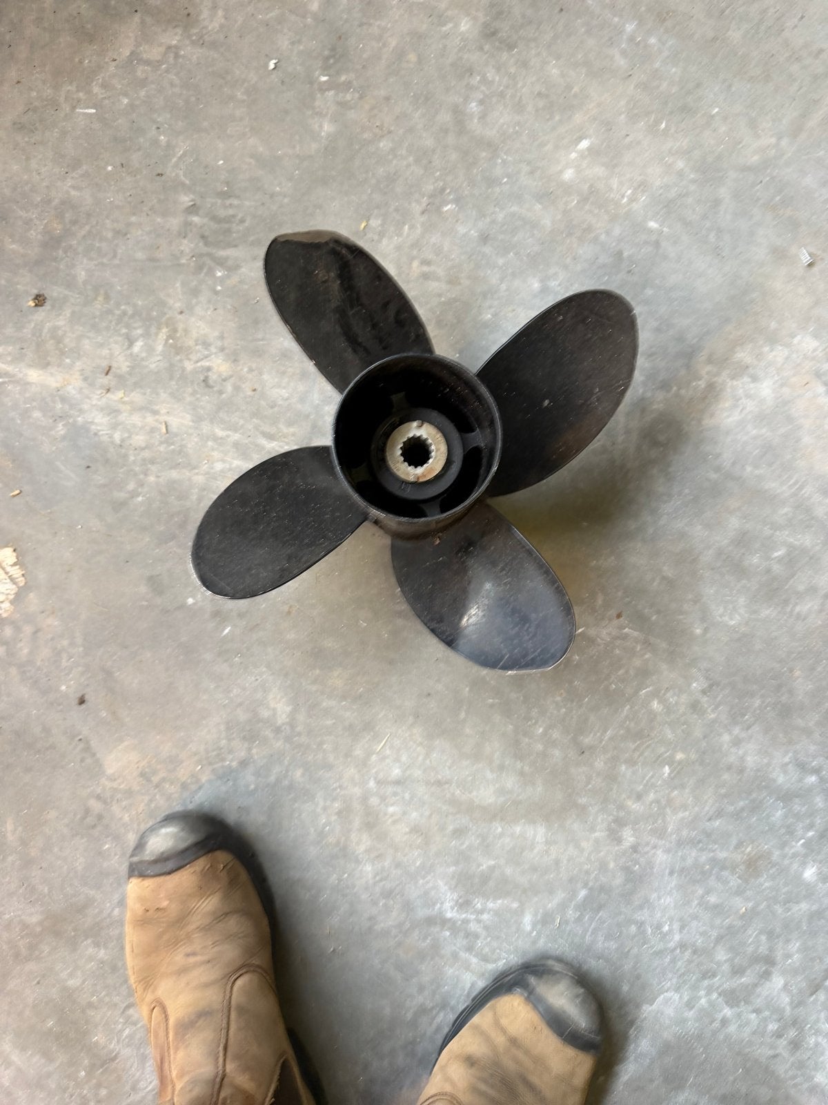 Mercury propeller 4 blad, Watersport en Boten, Accessoires en Onderhoud, Gebruikt, Motor en Techniek, Ophalen