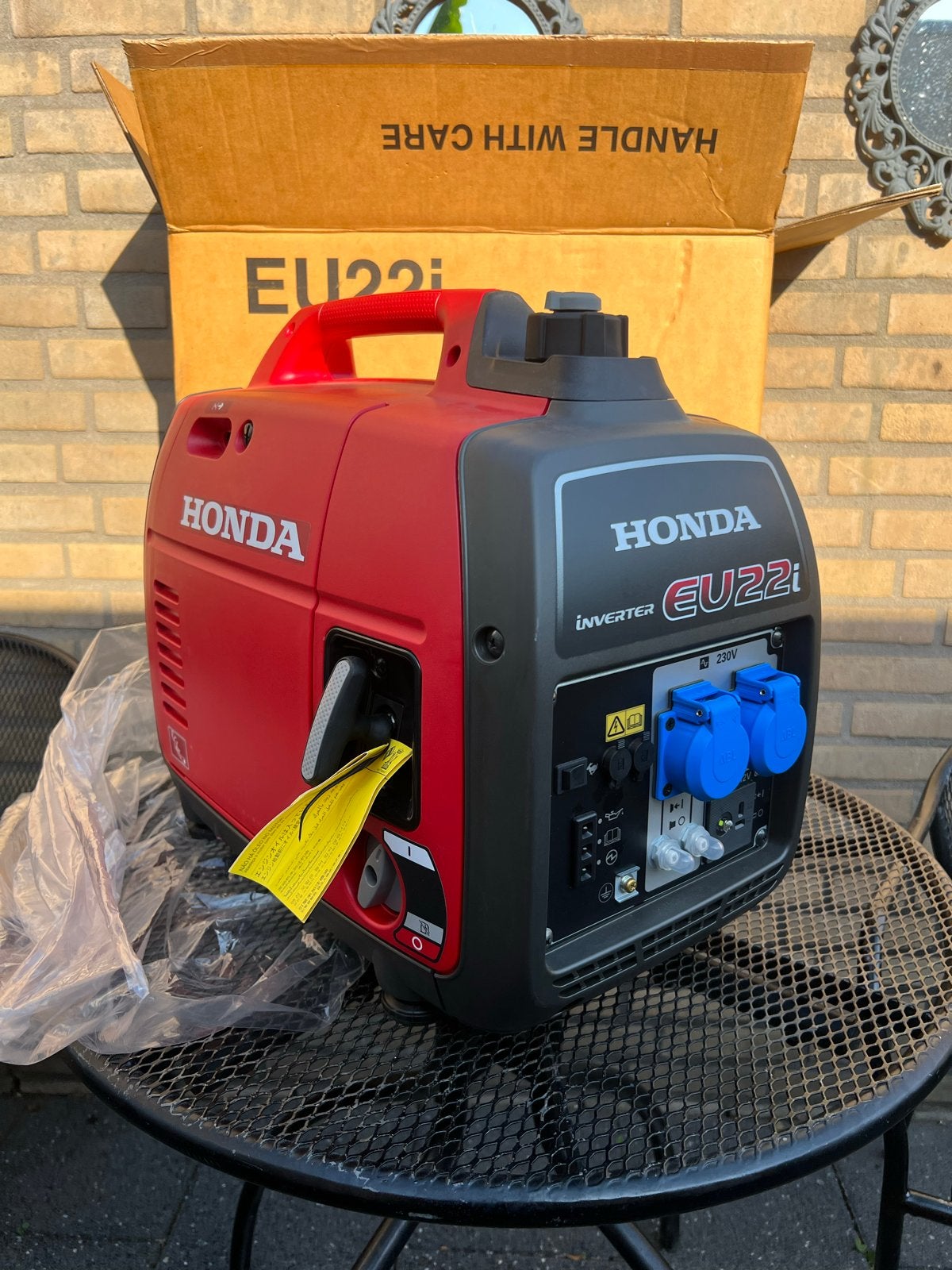 Honda Inverter Aggregaat EU22i - Nieuw in Doos, Ophalen, Benzine, Nieuw, Geluidgedempt
