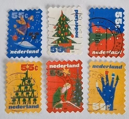 Nederland 1999 - nvph 1856-1875 - Kerstzegels    - ao, Postzegels en Munten, Ophalen of Verzenden, Na 1940, Gestempeld