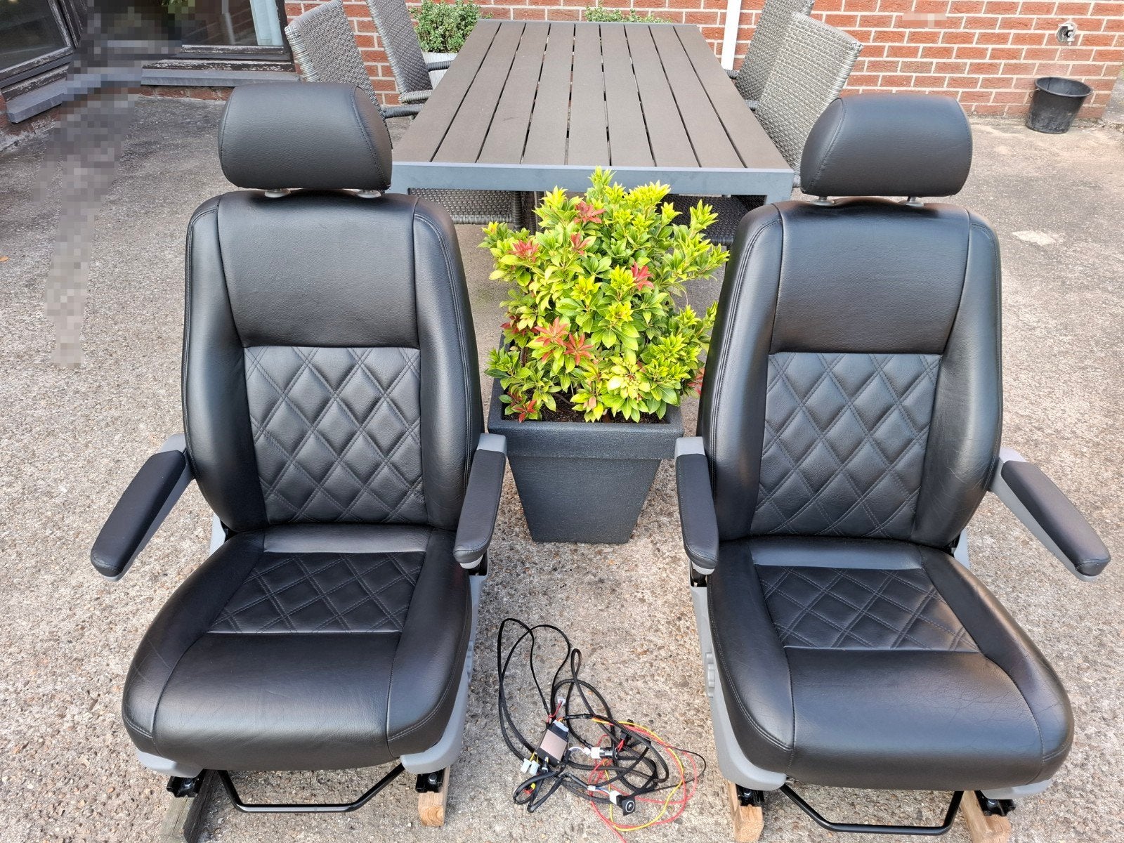 Vw t5 of t6. Leder stoelen., Auto-onderdelen, Ophalen, Gereviseerd, Volkswagen