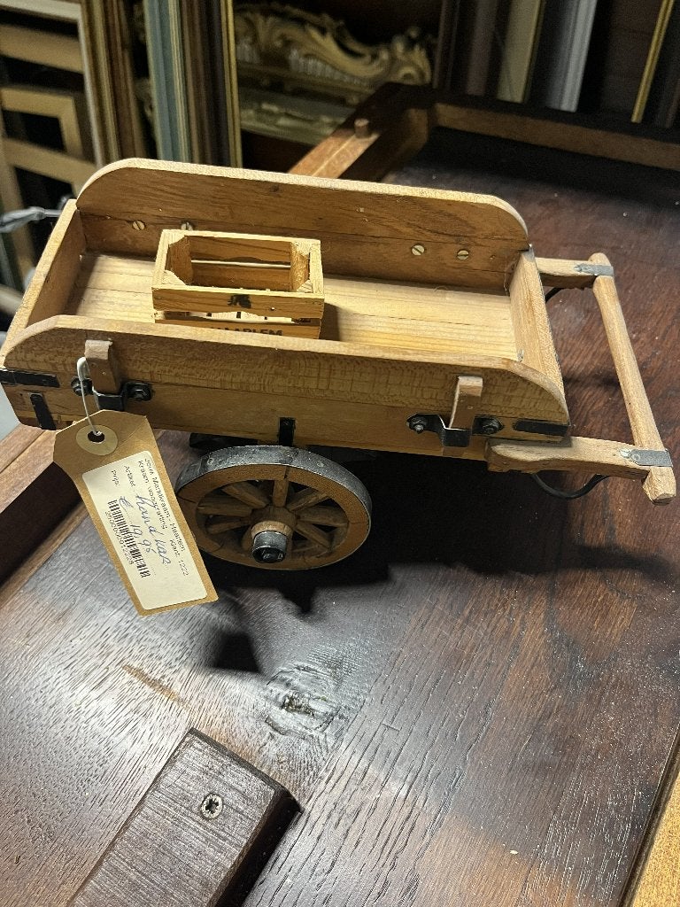 Houten marktkarretje Haarlem, Ophalen of Verzenden, Gebruikt, Overige typen