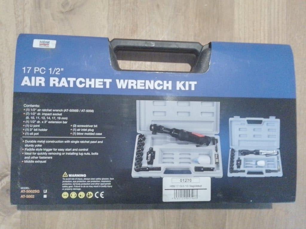 Hbm haakse luchtratel set, Doe-het-zelf en Verbouw, Gereedschap | Handgereedschap, Ophalen of Verzenden, Nieuw, Overige typen