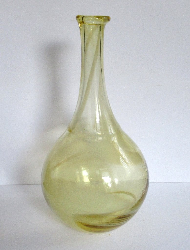 PTMD collection Decoratief art glazen vaas., Ophalen of Verzenden