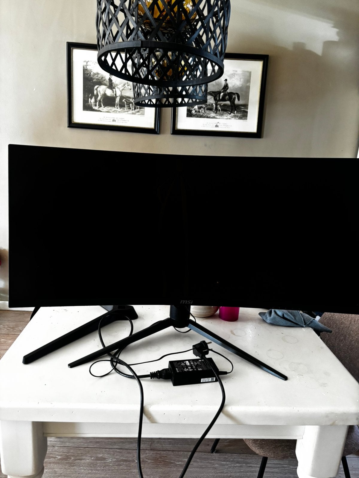 Msi gaming mag 34 inch rgb, Ophalen of Verzenden, Niet werkend, Gaming